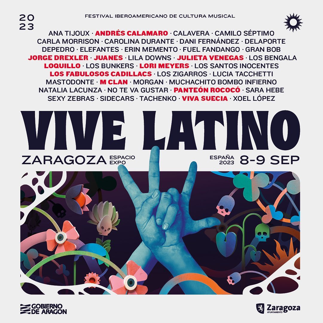 Xoel López en el Festival Vive Latino, Zaragoza